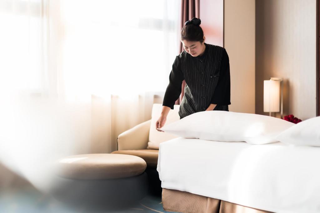 Двухместный (Двухместный номер Делюкс с 2 отдельными кроватями), Pullman Beijing South