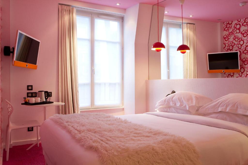 Двухместный (Улучшенный двухместный номер с 1 кроватью), Hotel Georgette