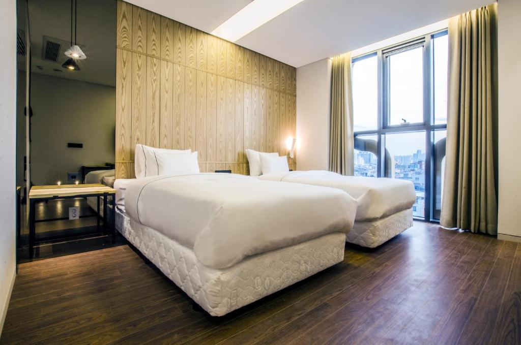 Двухместный (Двухместный номер Делюкс с 2 отдельными кроватями), Hotel The Designers Premier Kondae