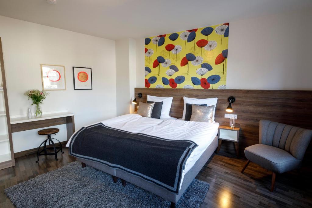 Двухместный (Двухместный номер Делюкс с 1 кроватью), Koncept Hotel zum kostbaren Blut