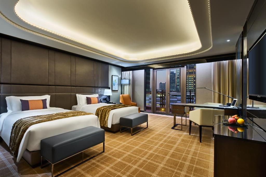Двухместный (Двухместный номер с 2 отдельными кроватями и террасой), Bellagio Shanghai