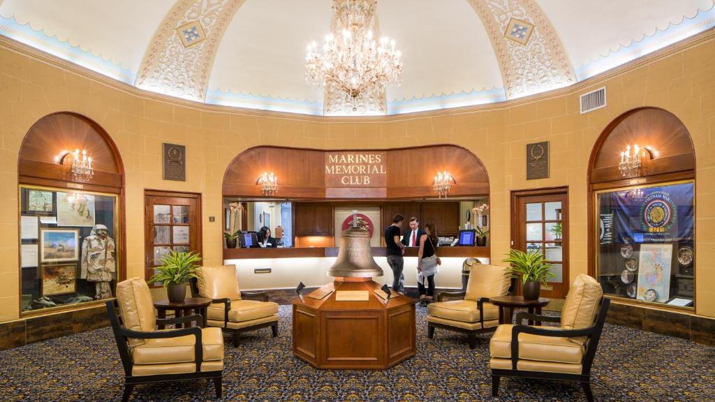 Двухместный (Номер, определяемый при заезде), Marines' Memorial Club & Hotel Union Square