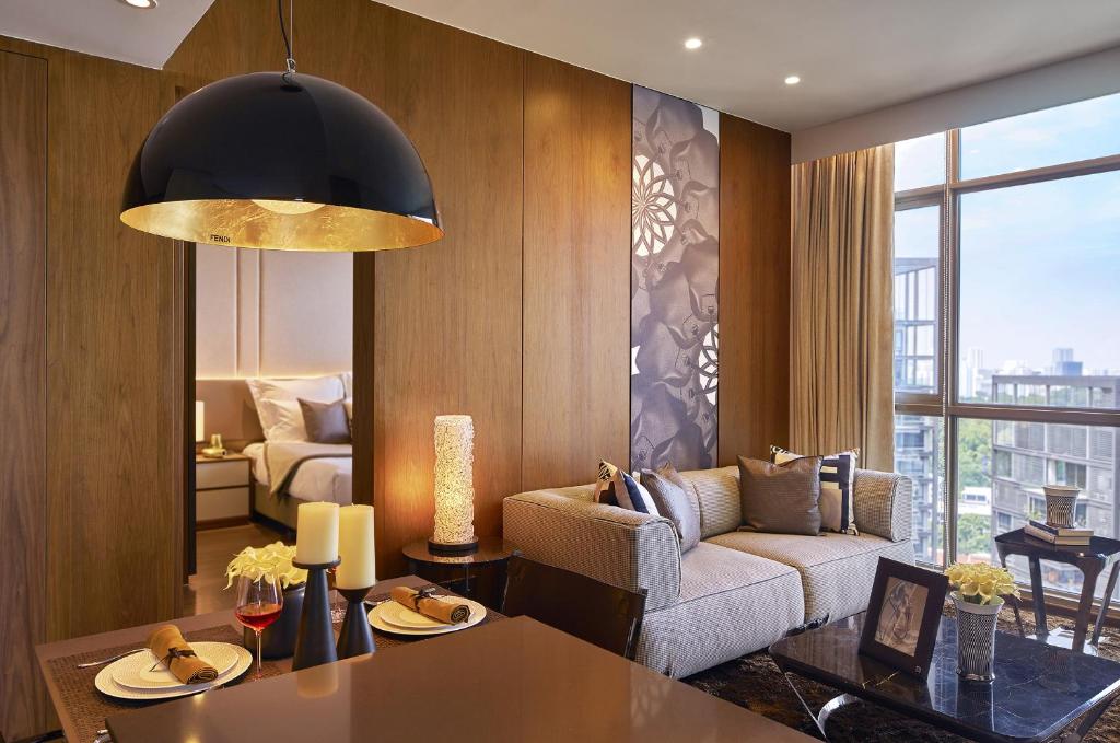 Сьюит (Люкс Pierre с 1 спальней), Ascott Orchard Singapore