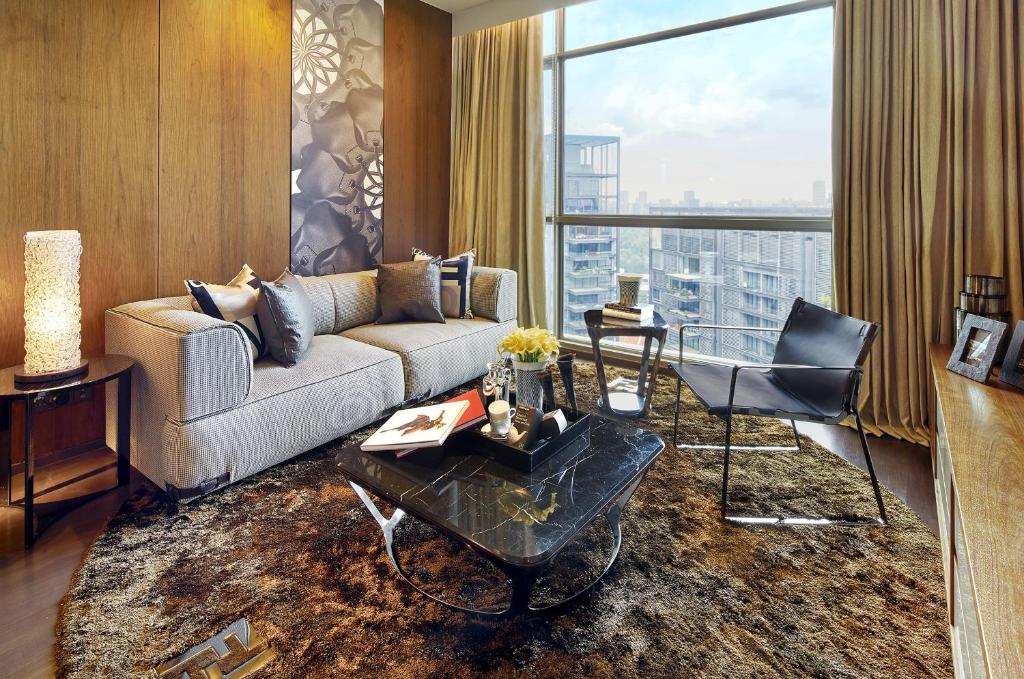 Сьюит (Люкс Pierre с 1 спальней), Ascott Orchard Singapore