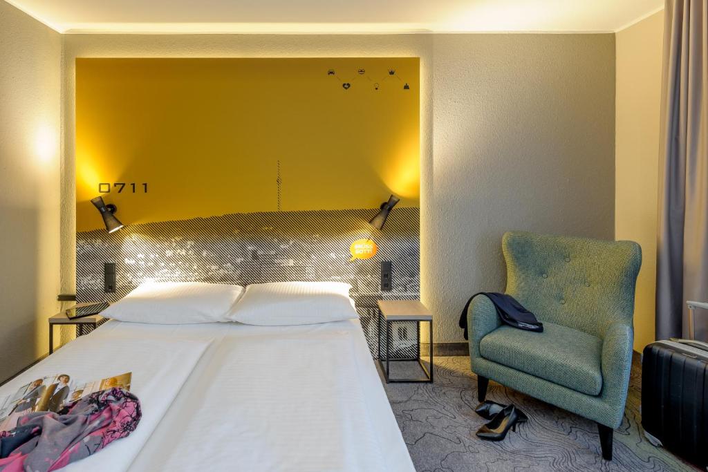 Двухместный (Двухместный номер эконом-класса с 1 кроватью), Hotel Stuttgart Zuffenhausen