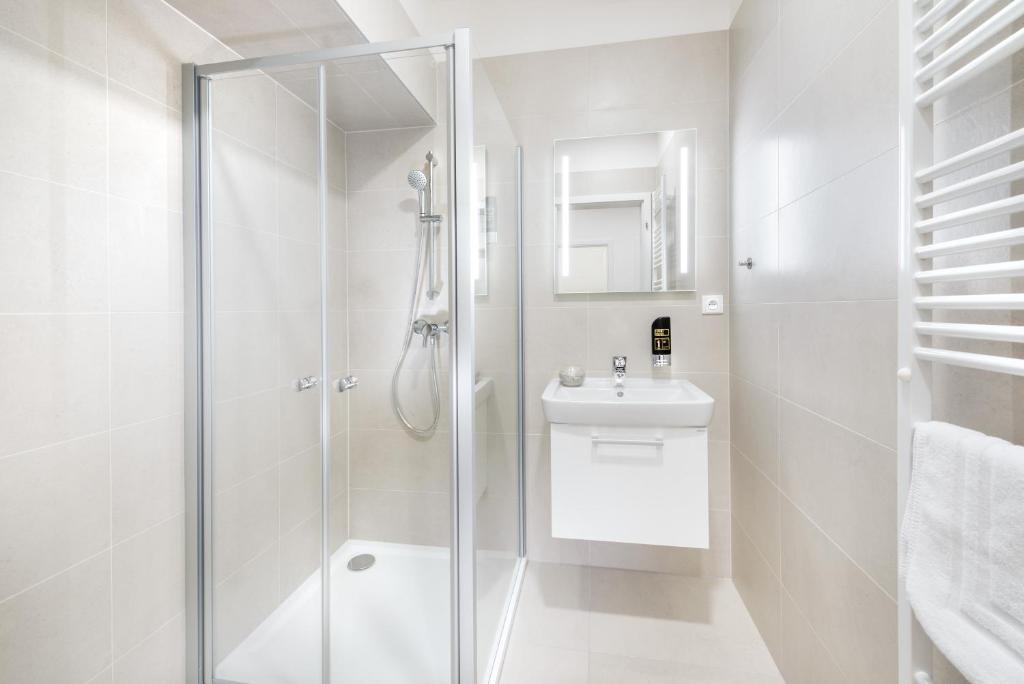 Апартаменты (Апартаменты с 1 спальней), DownTown Suites Belohorska