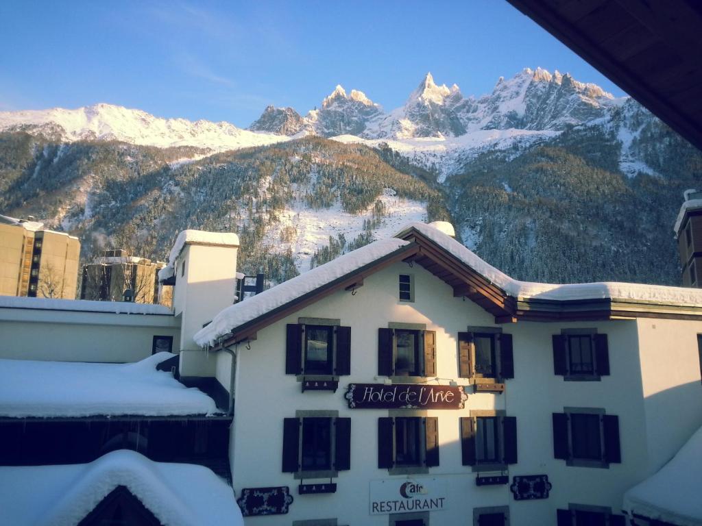 Апартаменты (Апартаменты с 2 спальнями (для 6 взрослых)), Appartements de l'Hôtel de l'Arve