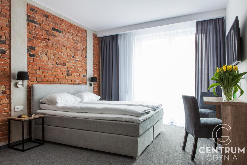 Двухместный (Двухместный номер Делюкс с 1 кроватью и балконом), Gdynia Centrum