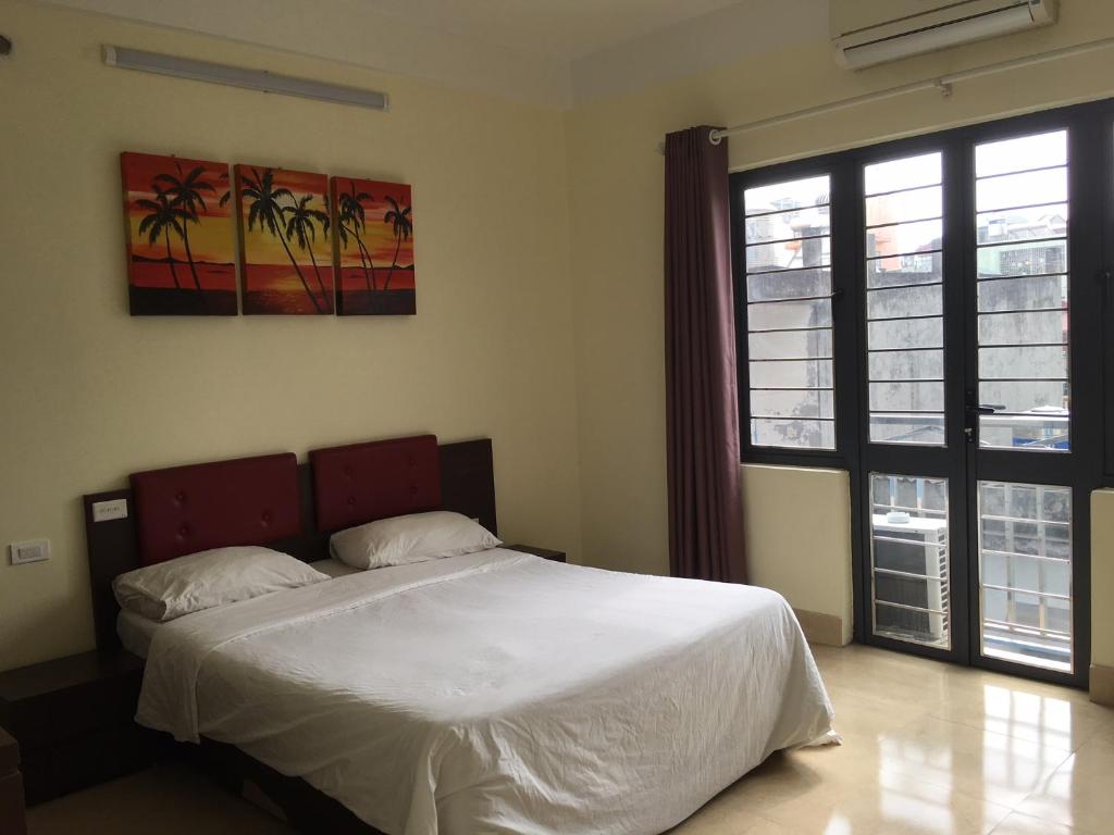 Двухместный (Двухместный номер Делюкс с 1 кроватью и балконом), Hanoi Homestay