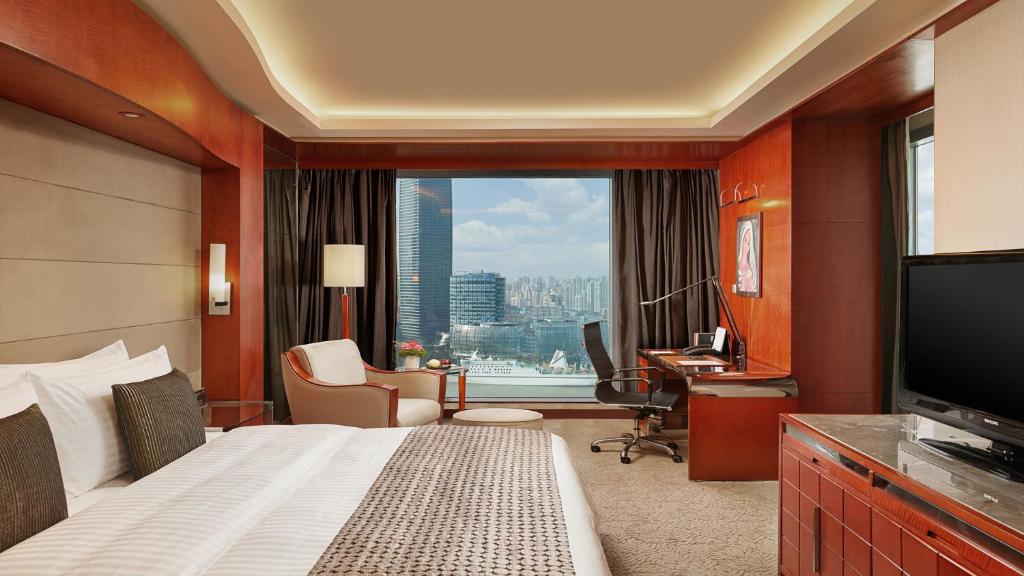 Двухместный (Club Bund View King Room), Grand Kempinski Hotel Shanghai
