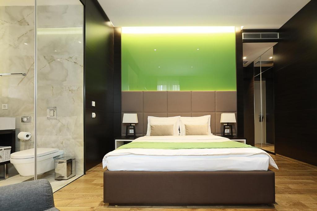 Двухместный (Улучшенный двухместный номер с 1 кроватью), Maccani Luxury Suites