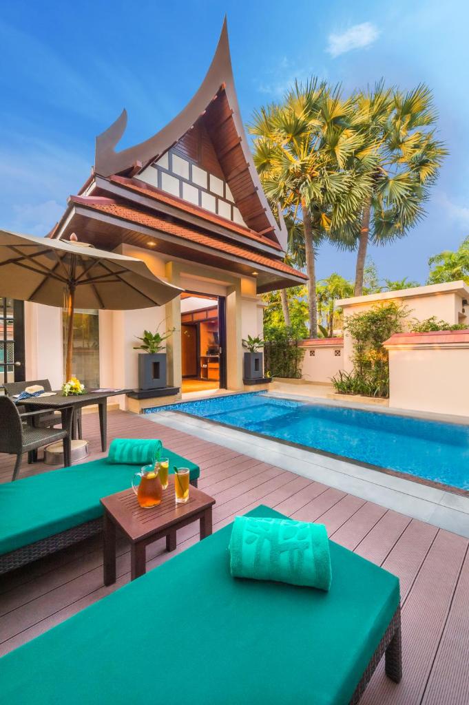 Вилла (Вилла с 2 смежными спальнями, бассейн), Banyan Tree Phuket