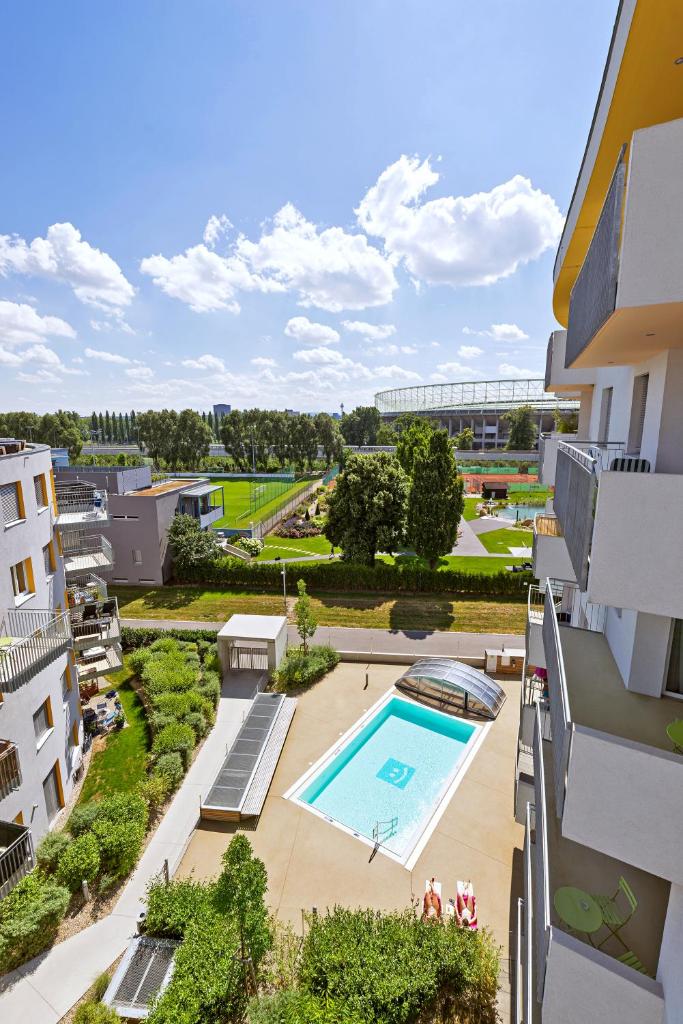 Апартаменты (Апартаменты с 1 спальней, вид на сад), IG City Apartments Campus Lodge