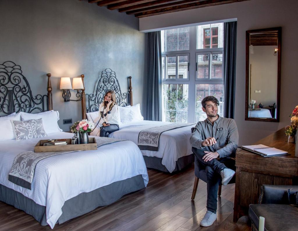 Сьюит (Улучшенный номер с видом на город), Hotel Zocalo Central