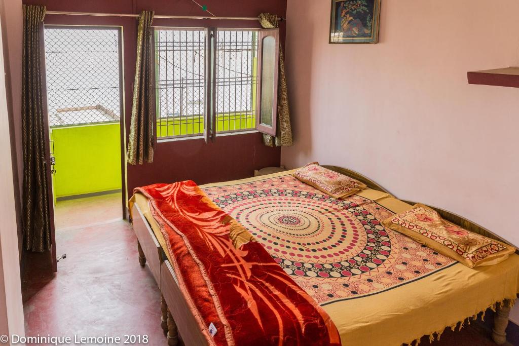 Двухместный (Двухместный номер с 1 кроватью и видом на реку Ганг), Lord Vishnu Guest House