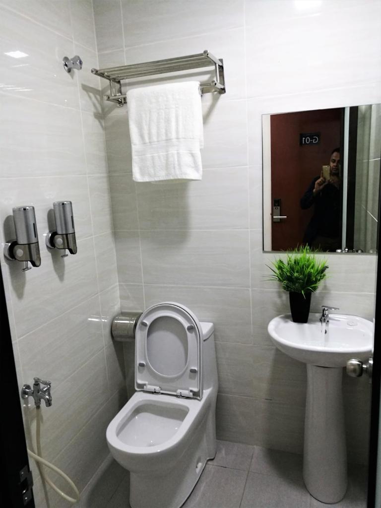 Двухместный (Номер Делюкс с кроватью размера «queen-size»), CITI HOTEL @ KL SENTRAL