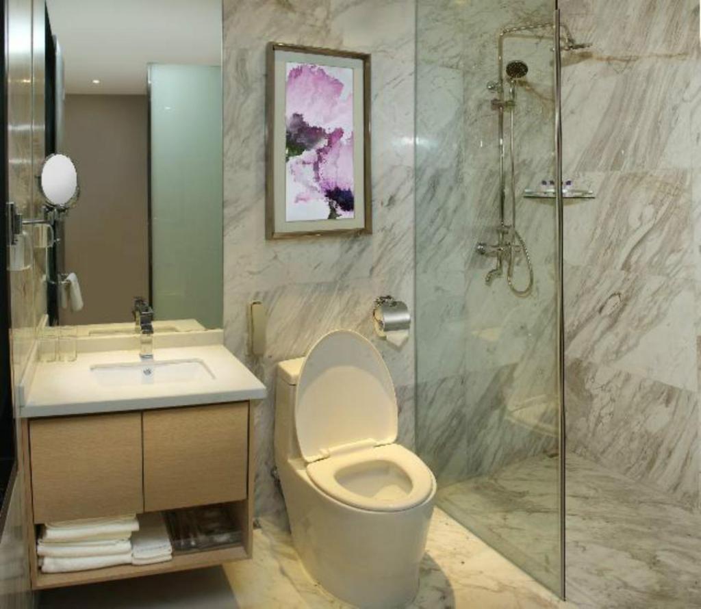Двухместный (Двухместный номер Делюкс с 1 кроватью), Lavande Hotel Zhuhai Gongbei Port Square