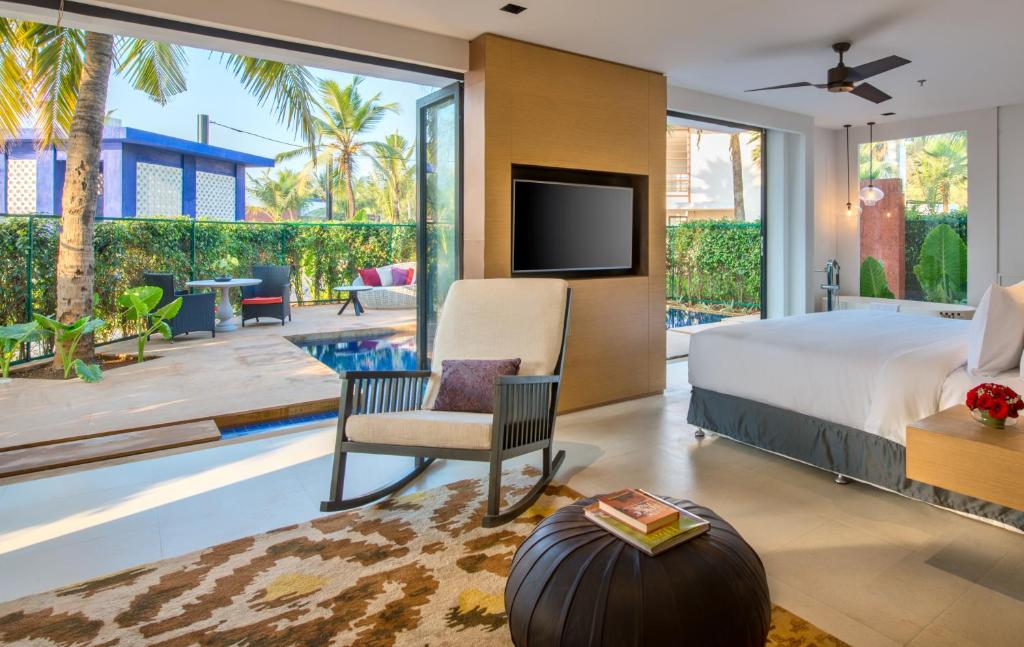 Вилла (Номер Essence с мини-бассейном), Azaya Beach Resort Goa