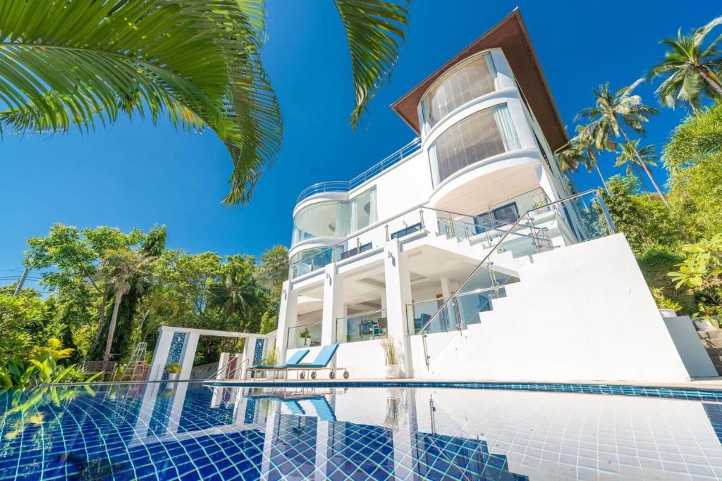 White Stone - Luxurious Sunset View 4 Bed Pool Villa photo 2