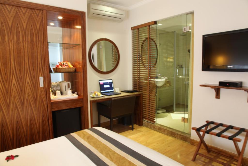 Двухместный (Двухместный номер Делюкс с 1 кроватью), Hanoi Elite Hotel