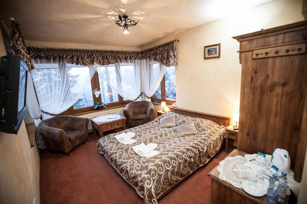 Двухместный (Двухместный номер Делюкс с 1 кроватью), Hotel Dwór Karolówka