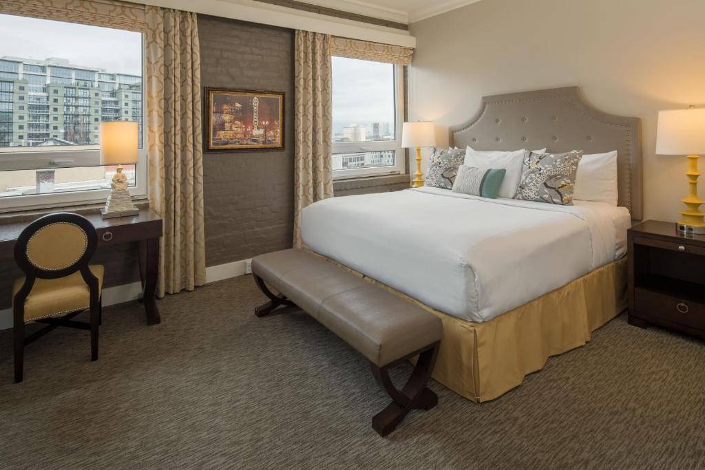 Двухместный (Номер Делюкс с кроватью размера «king-size» и кухней), The Mark Spencer Hotel