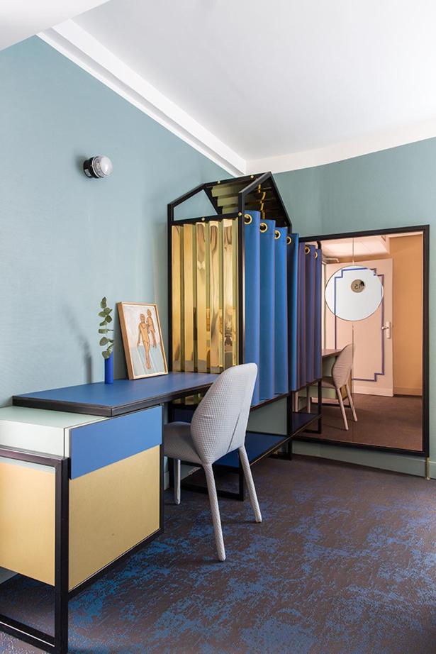 Студио (Улучшенный двухместный номер с 1 кроватью), Hôtel les Cigales