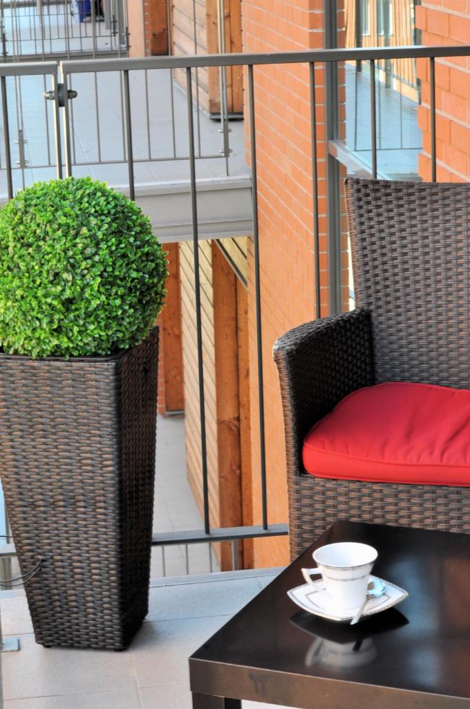 Апартаменты (Апартаменты Делюкс с кондиционером), Angel City Center Krakow Aparthotel