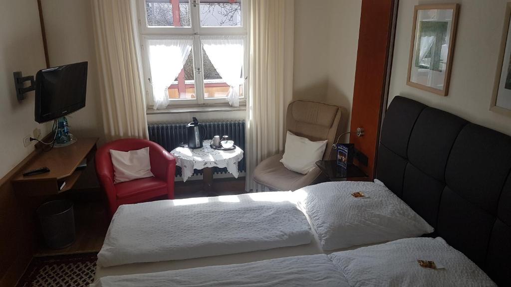 Двухместный (Стандартный двухместный номер с 1 кроватью), Hotel-Restaurant Goldenes Lamm