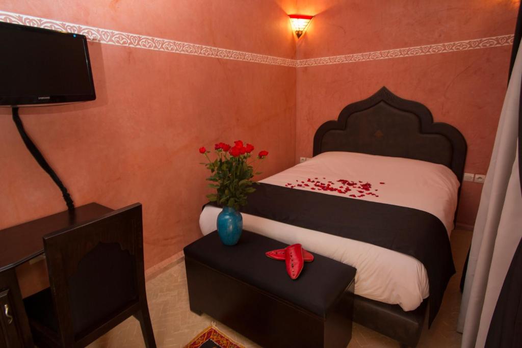 Двухместный (Улучшенный двухместный номер с 1 кроватью), Riad Rose Du Desert
