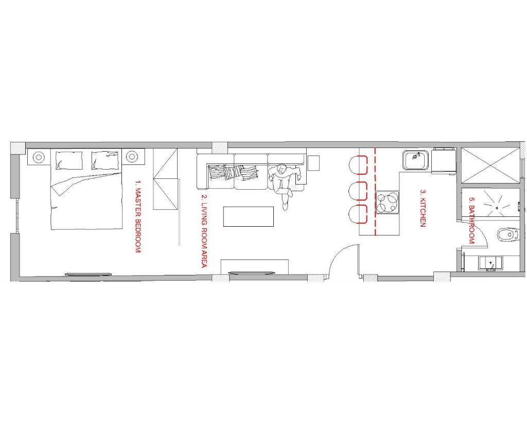 Студио (Улучшенный номер-студио), Olympus Residence