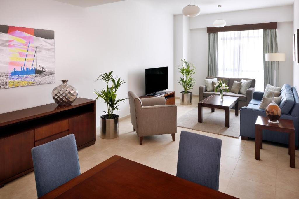 Апартаменты (Апартаменты с 1 спальней), Отель Mövenpick Hotel Bur Dubai