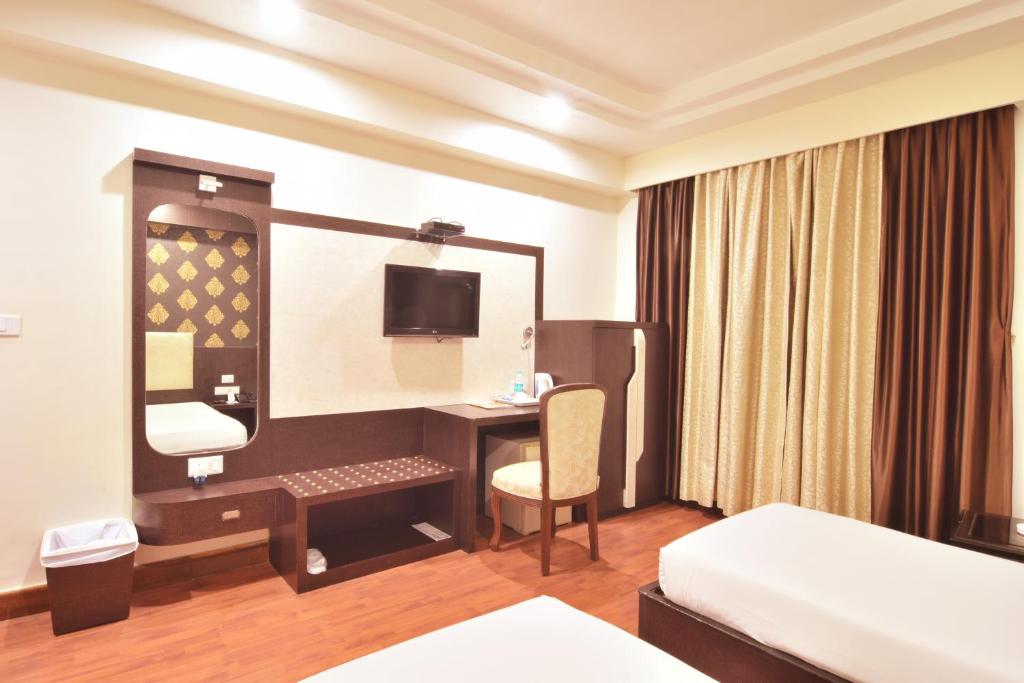 Двухместный (Двухместный номер Делюкс с 2 отдельными кроватями), Hotel The Sojourn