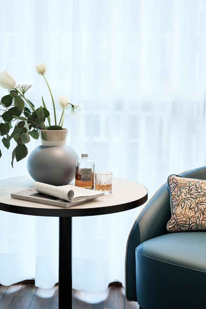Двухместный (Двухместный номер Делюкс с 1 кроватью), SIDE Design Hotel Hamburg