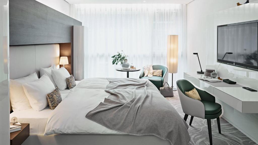 Двухместный (Двухместный номер Делюкс с 1 кроватью), SIDE Design Hotel Hamburg