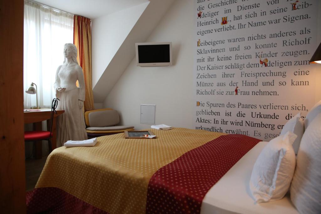 Одноместный (Небольшой одноместный номер), Hotel Drei Raben