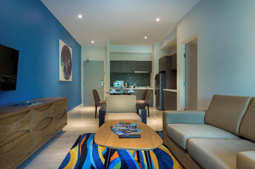 Апартаменты (Люкс с 2 спальнями), Mercure Kota Kinabalu City Centre