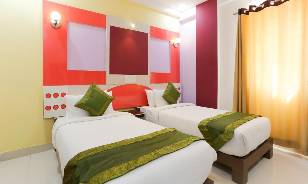 Двухместный ([Sanitized] Standard Double or Twin Room), Treebo Worldtree Bellandur