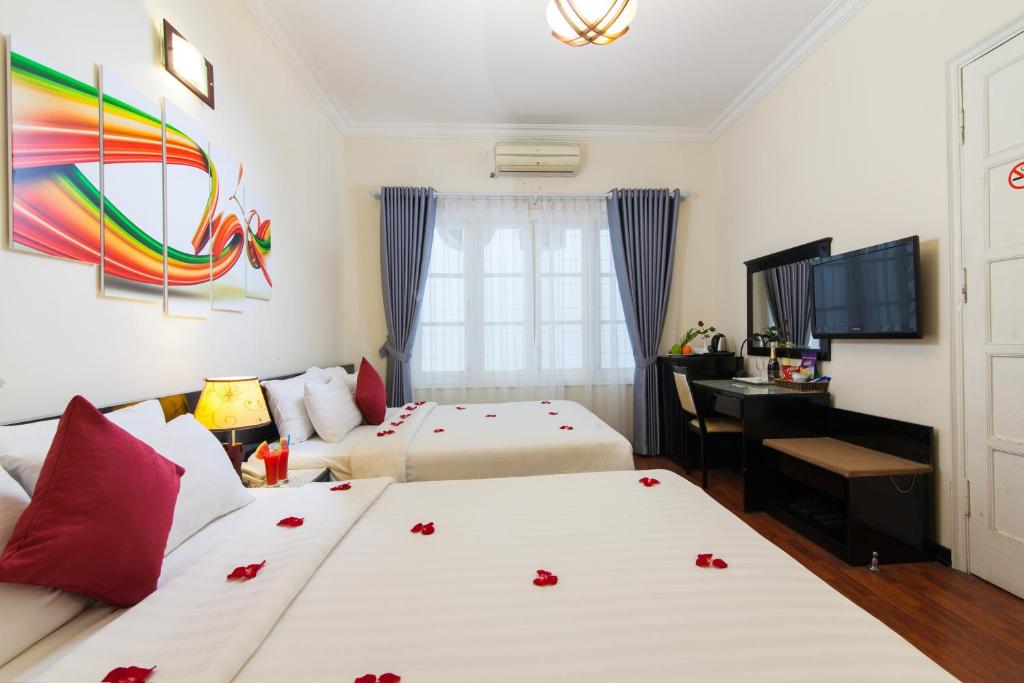 Четырехместный (Четырехместный номер Делюкс с окном), Hasu Hotel