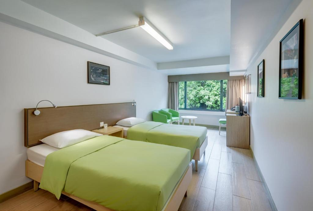 Двухместный (Двухместный номер с 2 отдельными кроватями), YHA Mei Ho House Youth Hostel