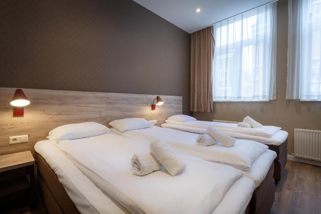 Трехместный (Трехместный номер), Amsterdam Downtown Hotel