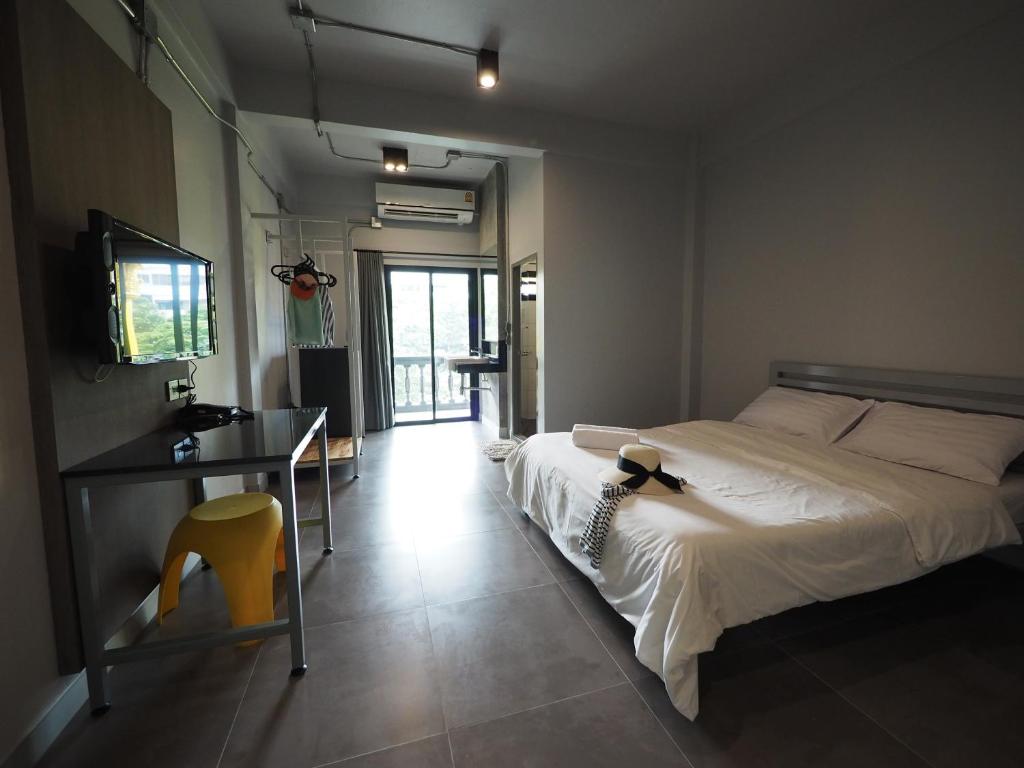 Двухместный (Двухместный номер с 1 кроватью), S1hostel Bangkok