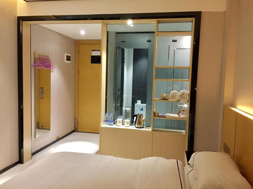 Двухместный (Двухместный номер Делюкс с 1 кроватью), Shang Yuan Chain Hotel Shang Xia Jiu Branch