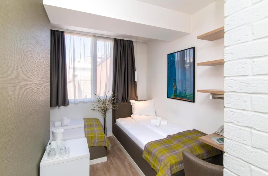 Двухместный (Двухместный номер с 2 отдельными кроватями), Hotel Belgrade Inn