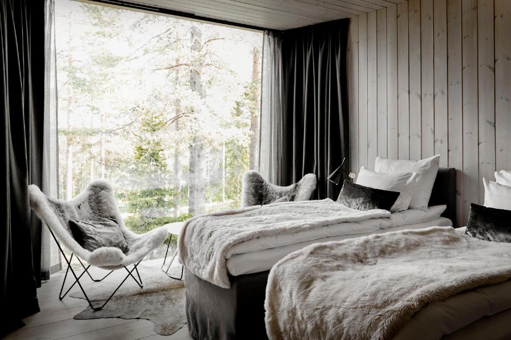 Двухместный (Люкс с видом (2 отдельные кровати)), Arctic TreeHouse Hotel