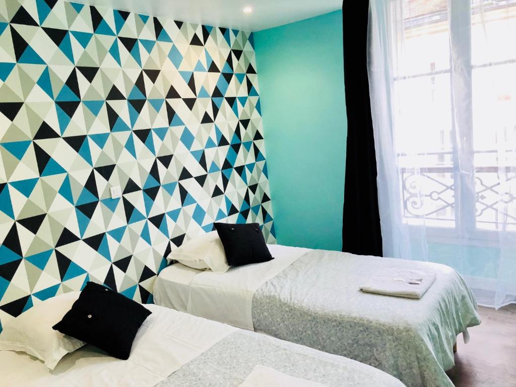 Двухместный (Двухместный номер с 2 отдельными кроватями и душем), Appi Hotel