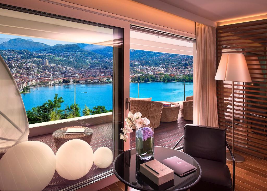 Сьюит (Полулюкс с балконом и видом на озеро), The View Lugano