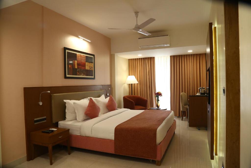 Двухместный (Двухместный номер Делюкс с 1 кроватью), Evoke Lifestyle Candolim, Goa