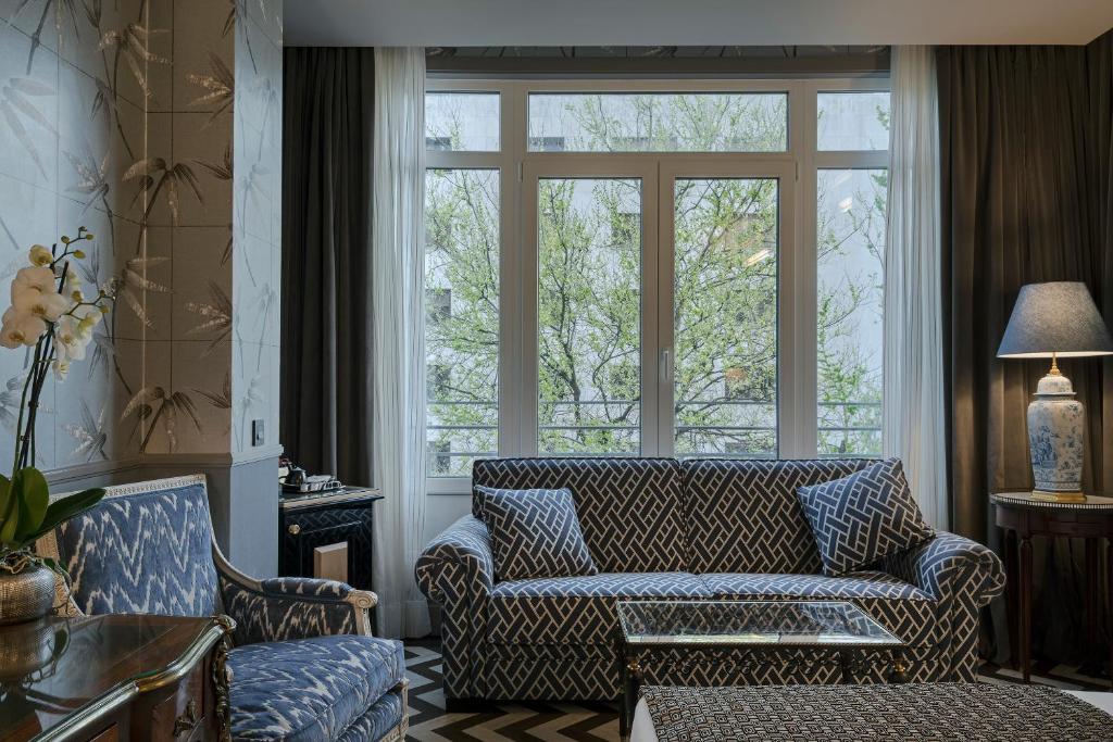Двухместный (Двухместный номер Делюкс с 1 кроватью), Heritage Madrid Hotel