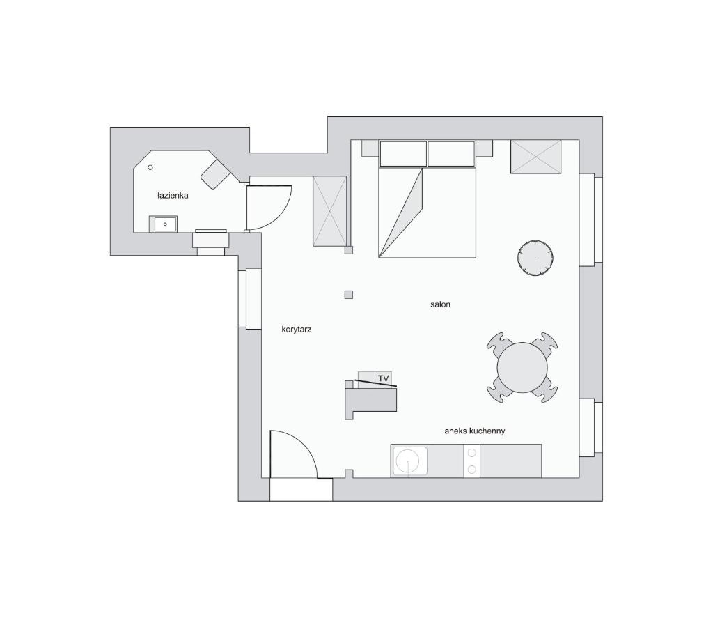 Апартаменты (Апартаменты-студио - ул. Haffnera, 70), Sanhaus Apartments